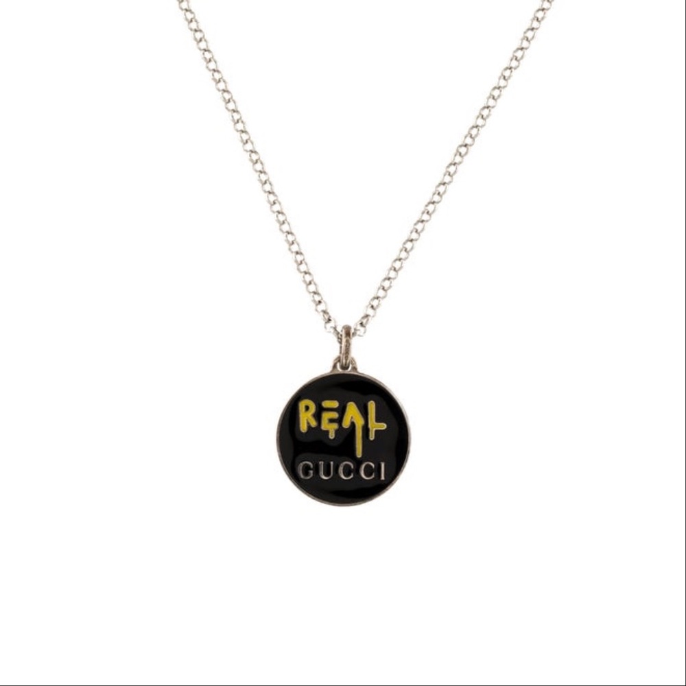 Gucci GucciGhost “Real” Necklace Charm NWT - Picture 4 of 15